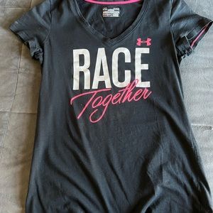 Under Armour & Susan G Komen Breast Cancer Shirt